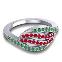 Simple Pave Lomaza Ring