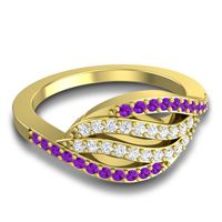 Simple Pave Lomaza Ring
