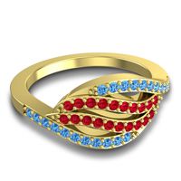 Simple Pave Lomaza Ring