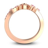 Simple Floral Pave Pippala Ring