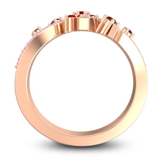 Simple Floral Pave Pippala Ring