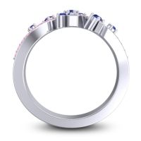 Simple Floral Pave Pippala Ring