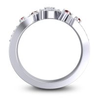 Simple Floral Pave Pippala Ring