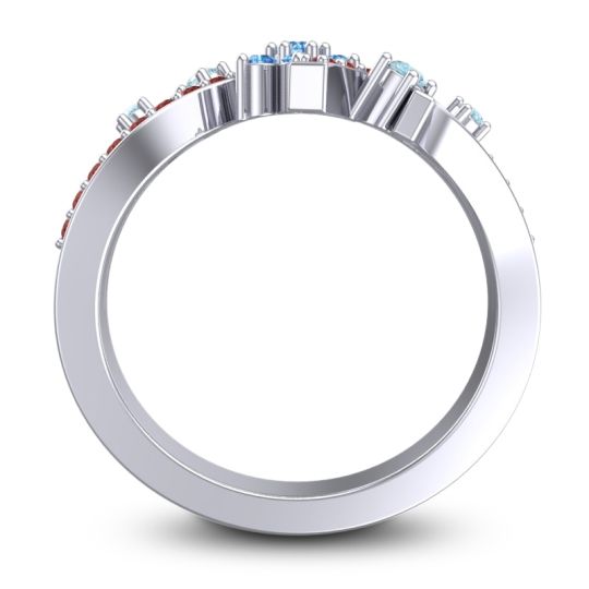 Simple Floral Pave Pippala Ring