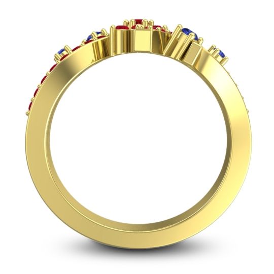 Simple Floral Pave Pippala Ring