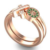 Simple Pave Rihati Ring