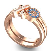 Simple Pave Rihati Ring