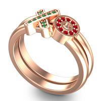 Simple Pave Rihati Ring