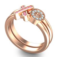 Simple Pave Rihati Ring