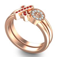 Simple Pave Rihati Ring