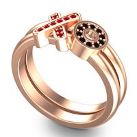 Simple Pave Rihati Ring