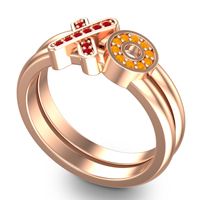 Simple Pave Rihati Ring