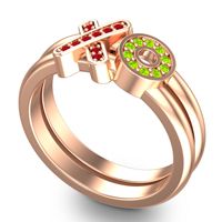 Simple Pave Rihati Ring