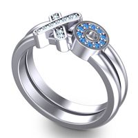 Simple Pave Rihati Ring