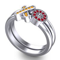 Simple Pave Rihati Ring