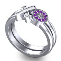 Simple Pave Rihati Ring