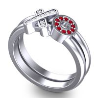 Simple Pave Rihati Ring