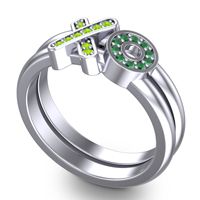 Simple Pave Rihati Ring