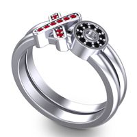 Simple Pave Rihati Ring