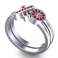 Simple Pave Rihati Ring