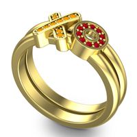 Simple Pave Rihati Ring
