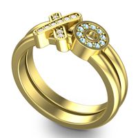 Simple Pave Rihati Ring