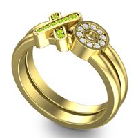 Simple Pave Rihati Ring