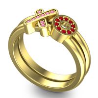 Simple Pave Rihati Ring