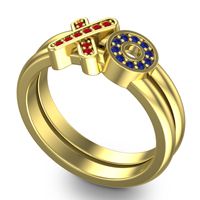 Simple Pave Rihati Ring