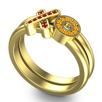 Simple Pave Rihati Ring