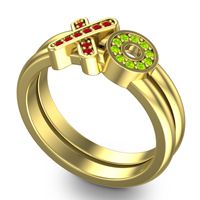 Simple Pave Rihati Ring