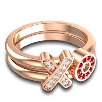 Simple Pave Rihati Ring