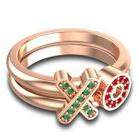 Simple Pave Rihati Ring