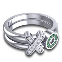 Simple Pave Rihati Ring