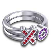 Simple Pave Rihati Ring
