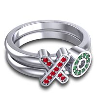 Simple Pave Rihati Ring