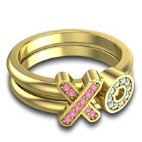 Simple Pave Rihati Ring