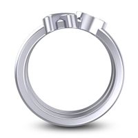 Simple Pave Rihati Ring