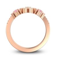 Statement Floral Pave Makaranda Ring