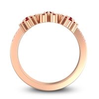 Statement Floral Pave Makaranda Ring