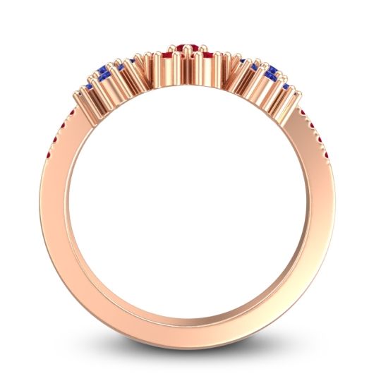 Statement Floral Pave Makaranda Ring