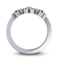 Statement Floral Pave Makaranda Ring