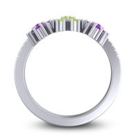 Statement Floral Pave Makaranda Ring