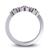 Statement Floral Pave Makaranda Ring