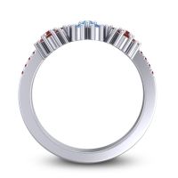 Statement Floral Pave Makaranda Ring