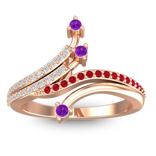 Petite Pave Vaktra Ring