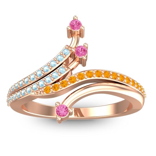 Petite Pave Vaktra Ring