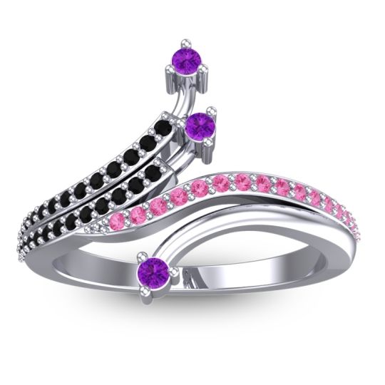 Petite Pave Vaktra Ring