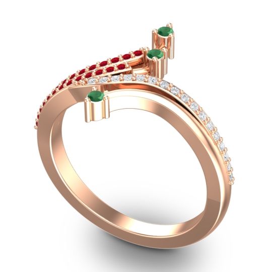 Petite Pave Vaktra Ring