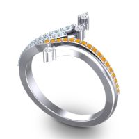 Petite Pave Vaktra Ring